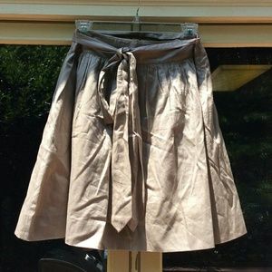 J crew nwot 0 tan skirt